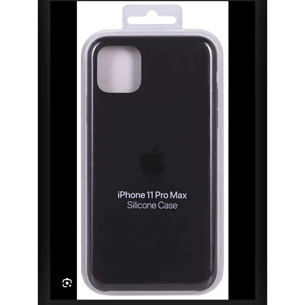 Apple iPhone 11 Pro Max Silicone Case - Black